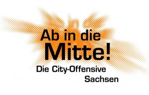 Logo Ab in die Mitte Die City-Offensive Sachsen Stadtplanungsbüro Büro für Städtebau GmbH Chemnitz