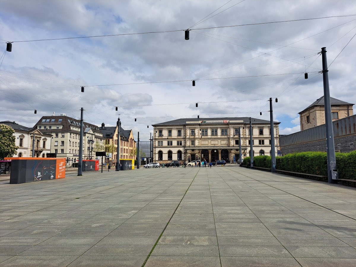 Chemnitzer Hauptbahnhof Platzvisionen in Bewegung Engagement Stadtplanungsbüro Büro für Städtebau GmbH Chemnitz Andrea Alter