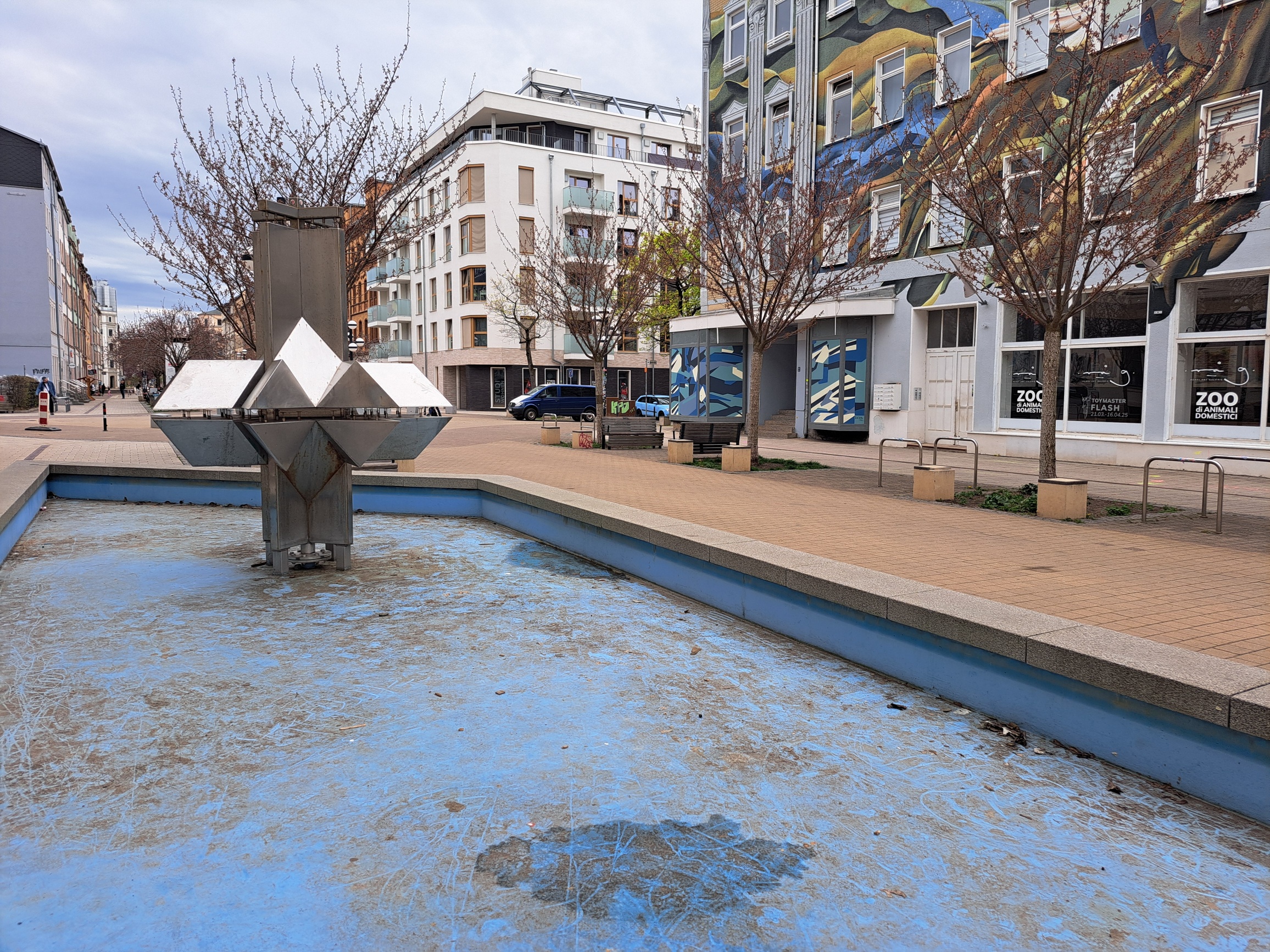 Fehlende Springbrunnen Chemnitz Büro für Städtebau GmbH Chemnitz