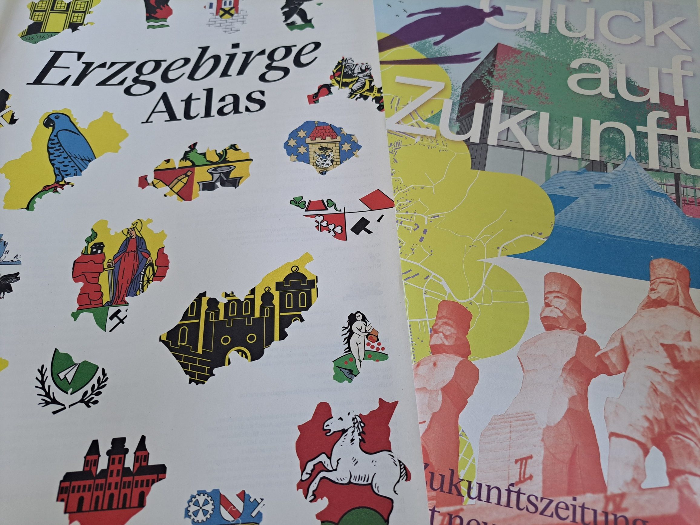 Erzgebirgsatlas TU Dresden Lehrstuhl für Urbanismus und Entwerfen Professorin Melanie Humann Büro für Städtebau GmbH Chemnitz