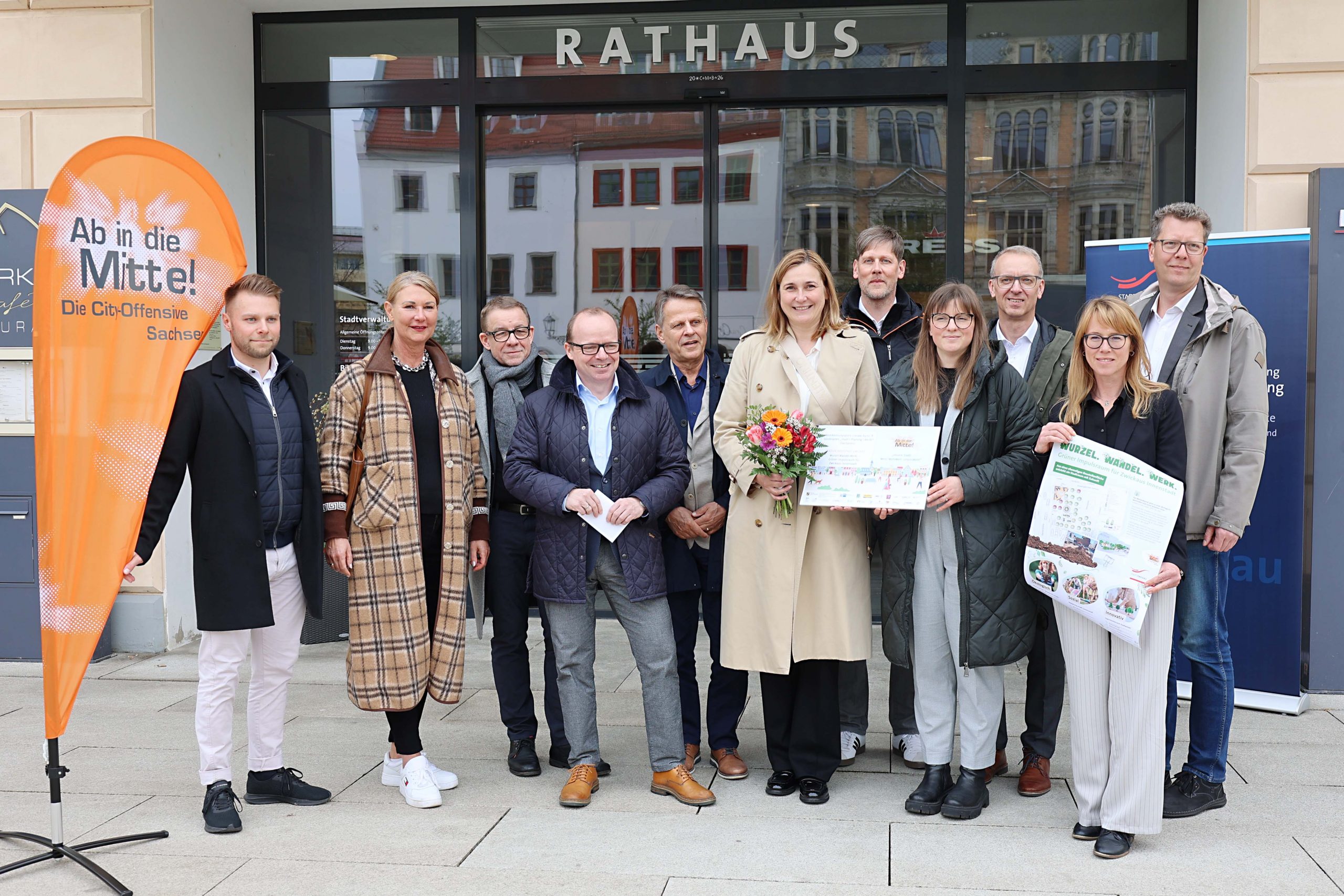 Wettbewerb Ab in die Mitte! Die City-Offensive Zwickau Sonderpreise Wurzel.Wandel.Werk Büro für Städtebau GmbH Chemnitz Thomas Naumann René Hobusch Leipzig