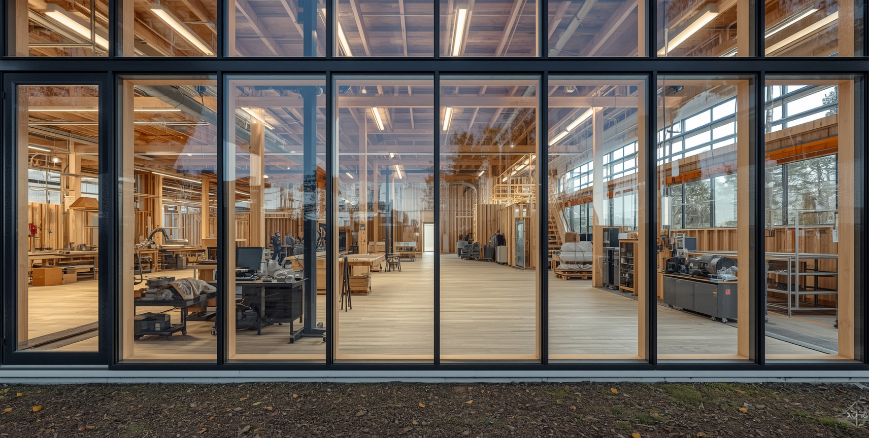 Unternehmensstandort Entwicklung von Gewerbegebieten Holz Hybrid Bauweise Büro für Städtebau GmbH Chemnitz
