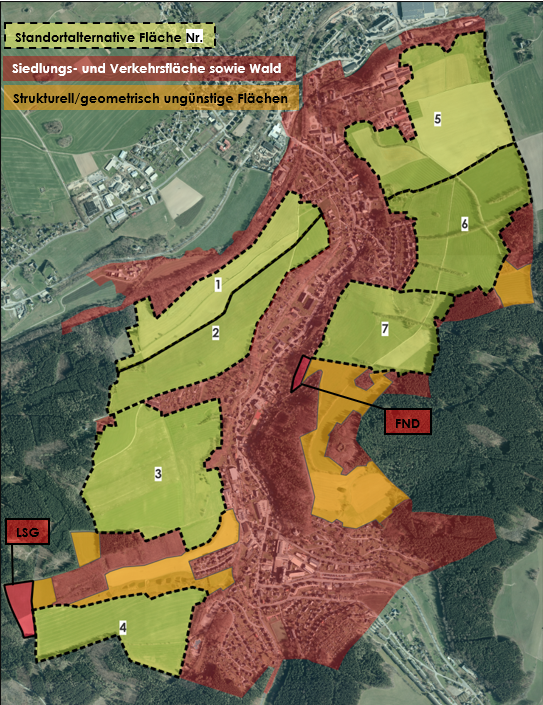 Bebauungsplan mit integriertem Grünordnungsplan PV Anlage Gornsdorf Fläche I und II Matthias Geißler Büro für Städtebau GmbH Chemnitz