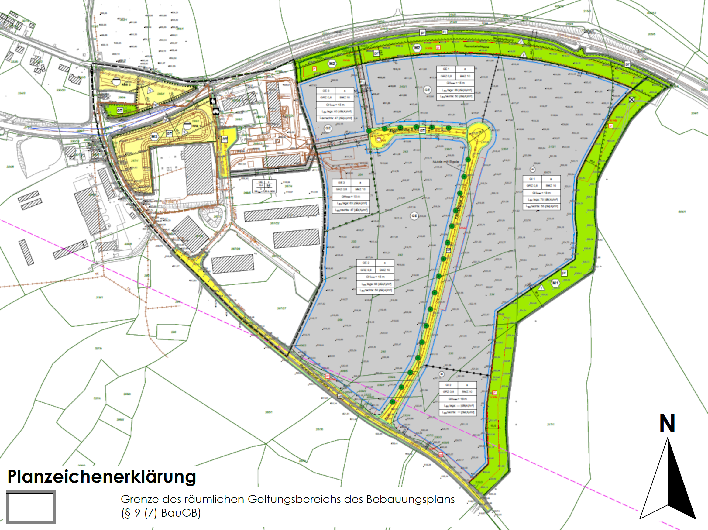Bebauungsplan „Industrie- und Gewerbegebiet Eich, Teil 2“, Stadt Treuen Lutz Bothe Büro für Städtebau GmbH Chemnitz